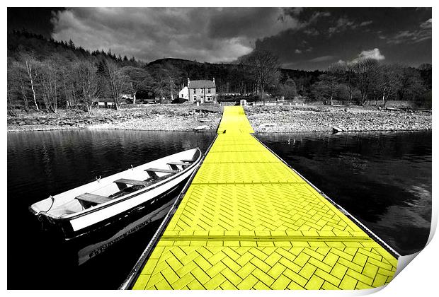 Hello Yellow brick Path Print by Rob Hawkins