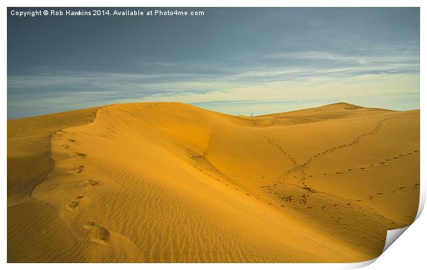 The Dunes  Print by Rob Hawkins