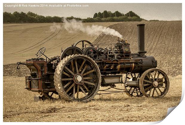  Neville  Print by Rob Hawkins