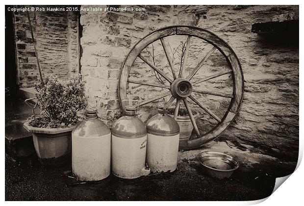  Still More Cider in the jar  Print by Rob Hawkins