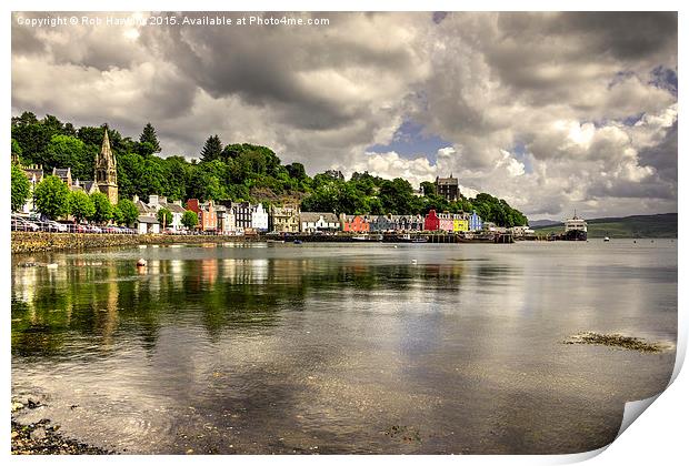Tobermory's Harbour  Print by Rob Hawkins