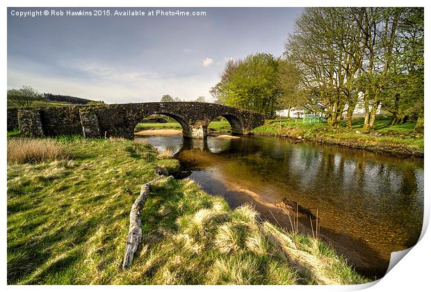  Dartmoor Bridge  Print by Rob Hawkins