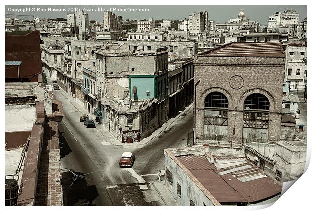  Havana Junction  Print by Rob Hawkins