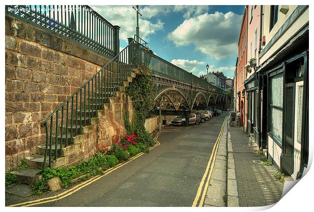  The Iron Bridge at Exeter  Print by Rob Hawkins