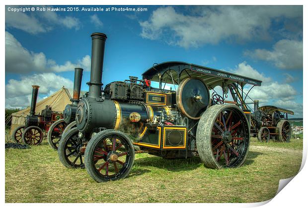  Dorset Steam  Print by Rob Hawkins