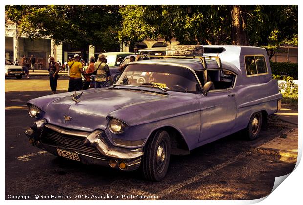 Havana Converted  Print by Rob Hawkins