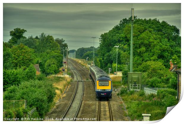 HST Causeway  Print by Rob Hawkins