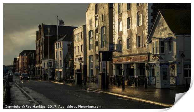 Poole Spoons  Print by Rob Hawkins