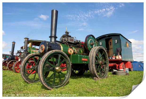 Wallace the Garrett  Print by Rob Hawkins