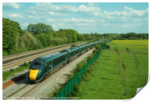 Wolvercote IET Print by Rob Hawkins