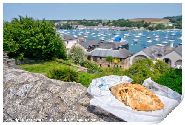 Falmouth Pasty  Print by Rob Hawkins