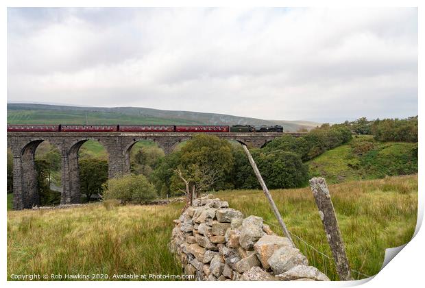 British India Line at Dent Head Print by Rob Hawkins