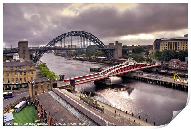 Toon Bridges  Print by Rob Hawkins