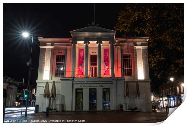 St Albans Museum Print by Rob Hawkins
