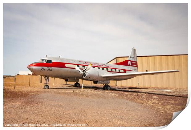 Corvair CV-240 Print by Rob Hawkins