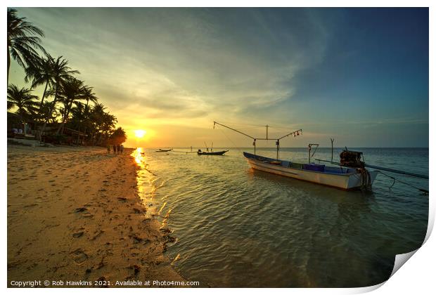 Sunset Ko Samui  Print by Rob Hawkins