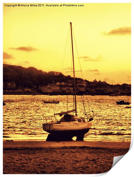 Instow Print by Alexia Miles