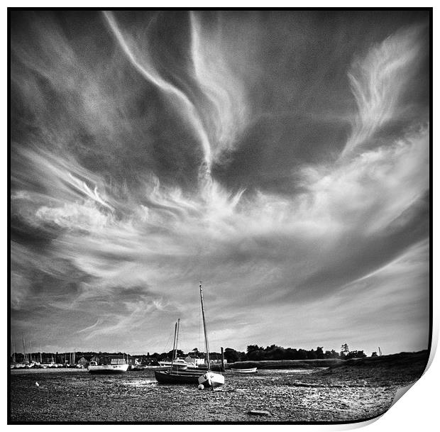 Brancaster Staithe Print by Mike Sherman Photog