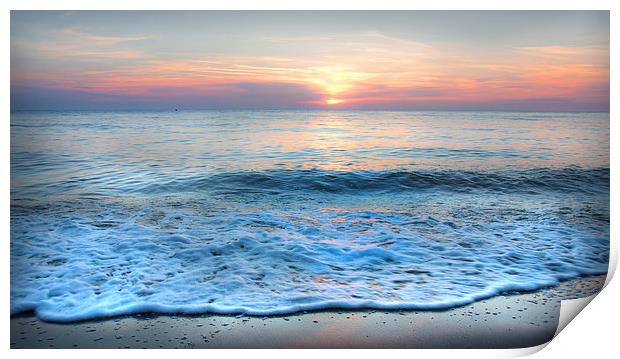 Sea of Serenity Print by Mike Sherman Photog