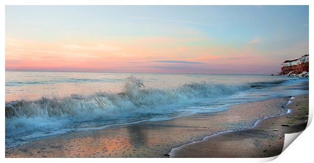  Hunstanton Sunset Glory Print by Mike Sherman Photog