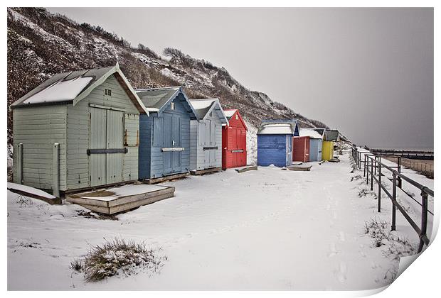 Overstrand in the Snow Print by Paul Macro