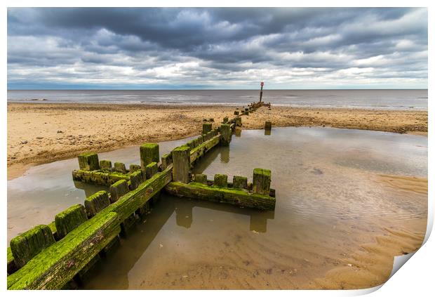 Mundesley Beach Print by Paul Macro