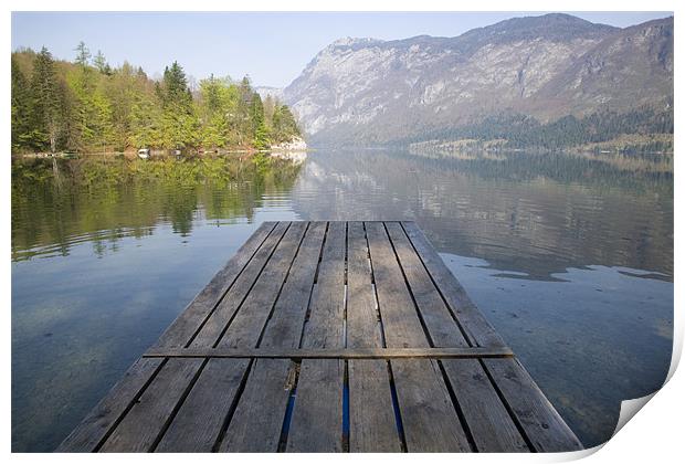 Beautiful Bohinj Print by Ian Middleton