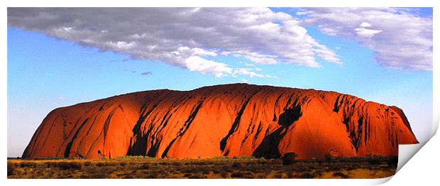 Uluru Print by Lenka Dunn