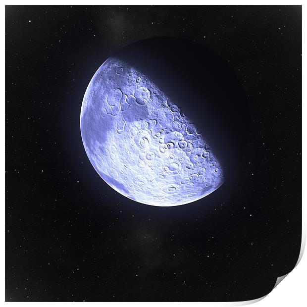 Moon Print by Jean-François Dupuis