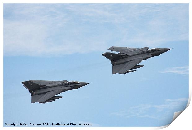 XV Squadron Role Demo Pair Print by Oxon Images
