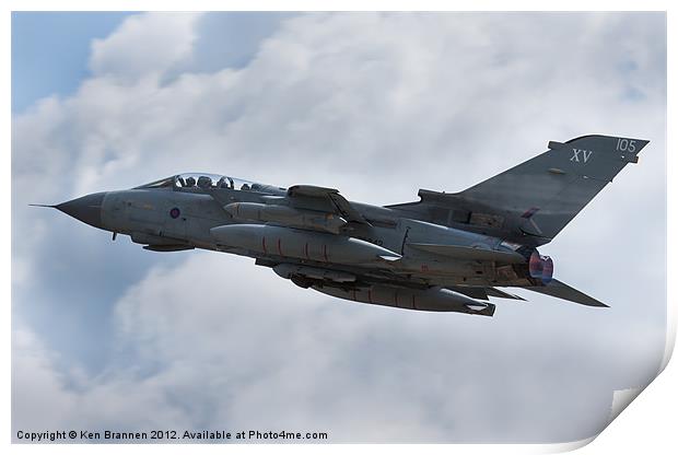 XV Squadron Tornado GR4 Print by Oxon Images