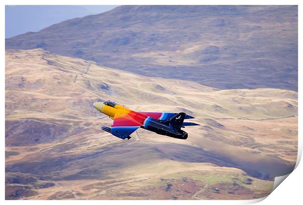 Miss Demeanour Hawker Hunter 4 Print by Oxon Images