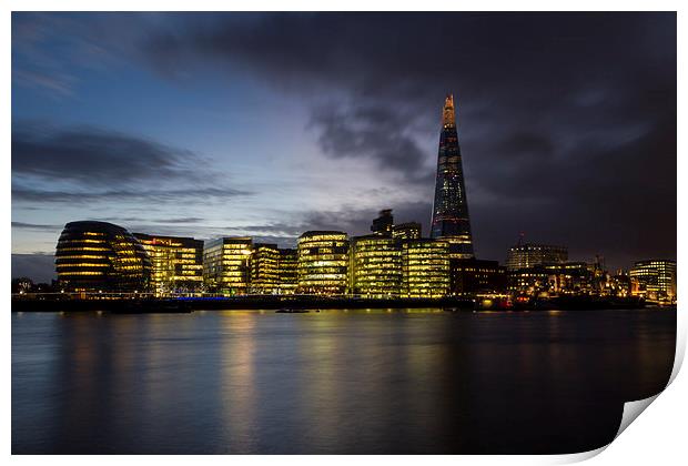 The Shard Print by Oxon Images
