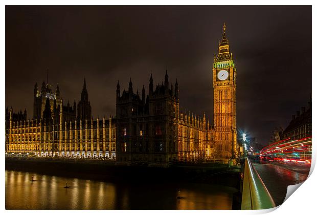 Westminster Print by Oxon Images