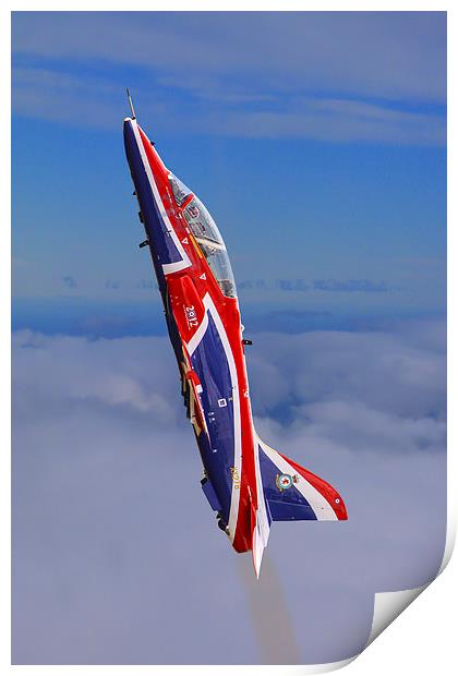 2012 RAF Display Hawk Print by Oxon Images