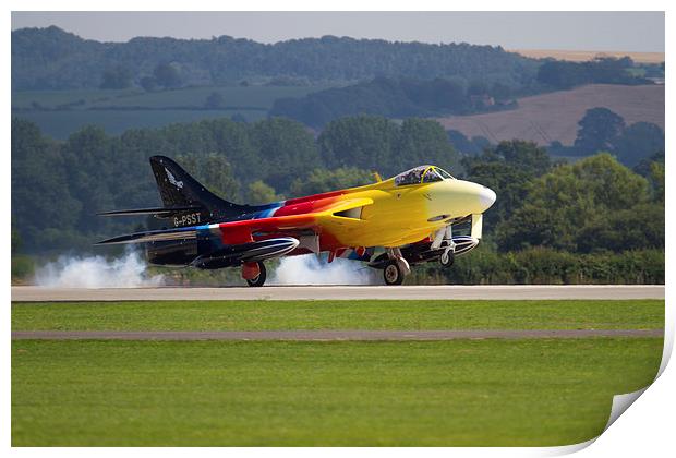 Miss Demeanour at Yeovilton Print by Oxon Images