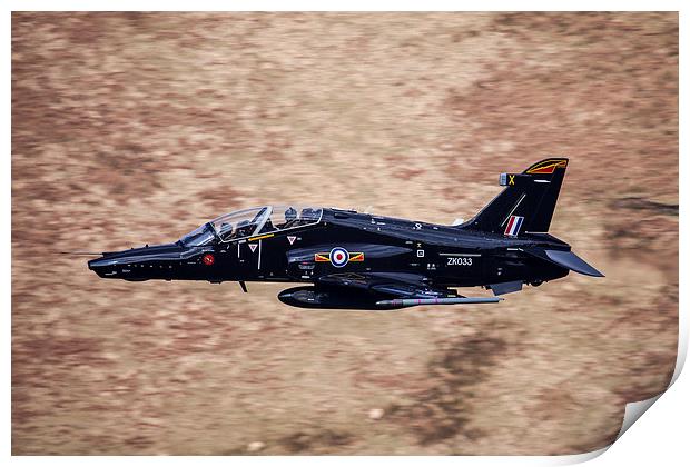  BAE Systems Hawk Mk2 Print by Oxon Images