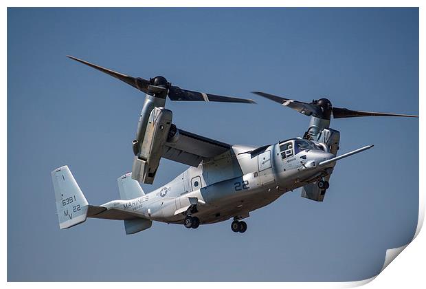  Bell Boeing V22 Osprey RIAT Print by Oxon Images