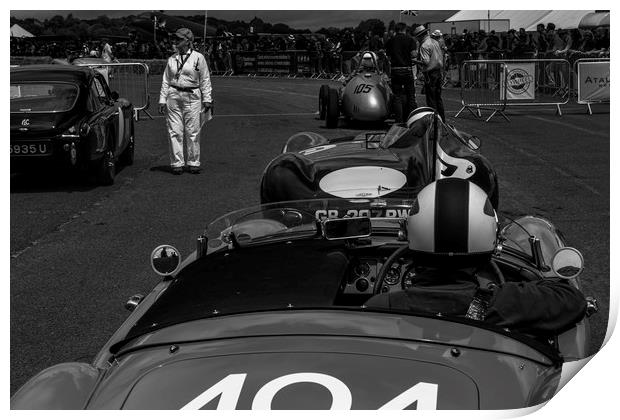 Gentlemen start your engines Print by Oxon Images