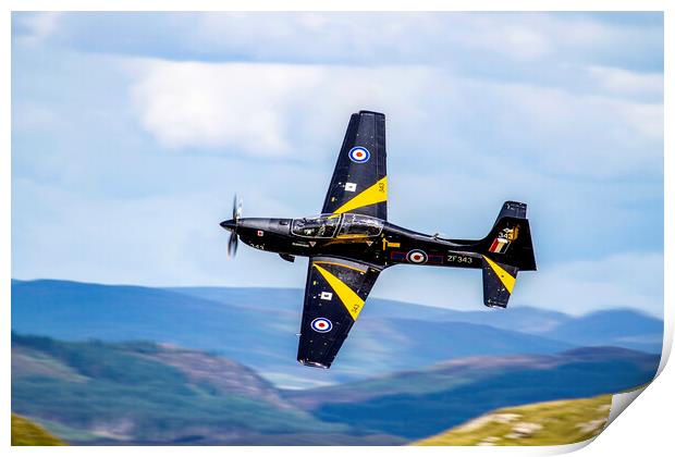 RAF Tucano Low Level Print by Oxon Images