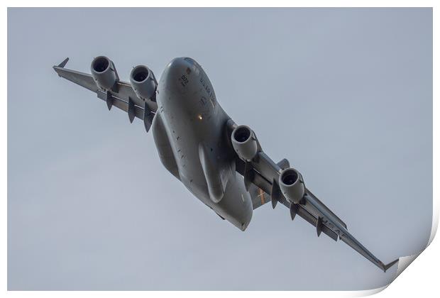 USAF C17 RIAT Print by Oxon Images