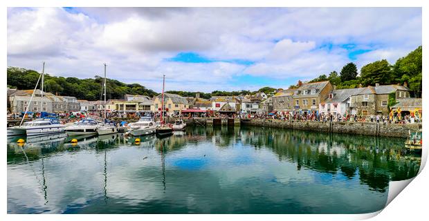 Padstow Panorama Print by Oxon Images