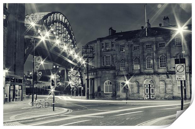 Doon The Quayside Print by Toon Photography