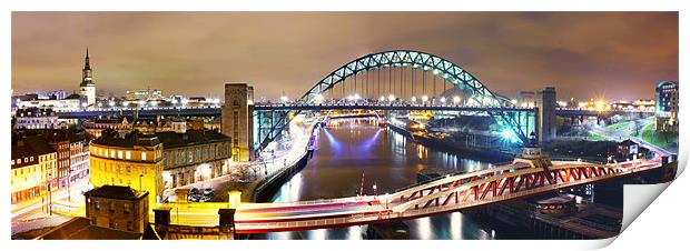 Newcastle High Print by Toon Photography