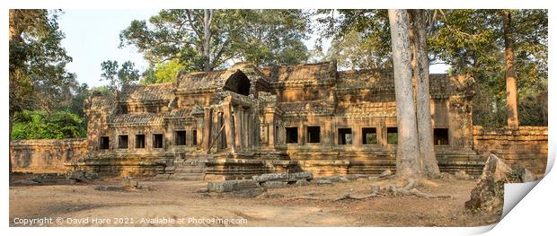 Angkor Wat Print by David Hare