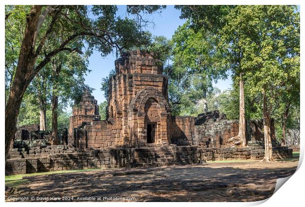 Prasat Muang Sing Print by David Hare