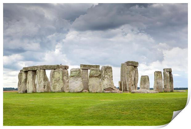 Stonehenge Print by David Hare