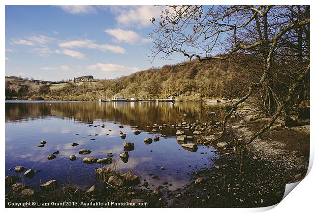 Ullswater, near Pooley Bridge, Lake District, Cumb Print by Liam Grant