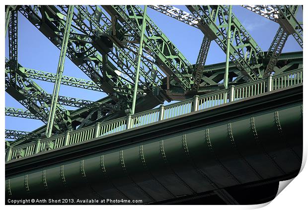 Wear Bridge Print by Anth Short