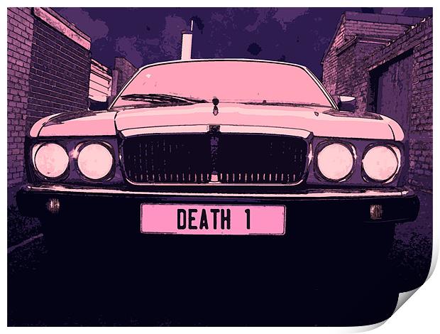 Death 1 Print by Anth Short